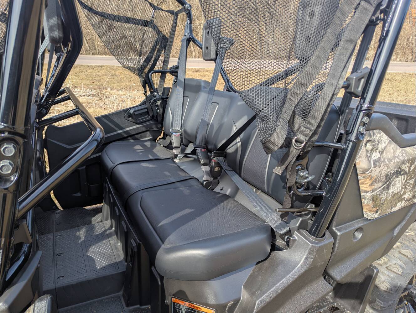 A photo of this 2025 Honda Pioneer 1000-6 Crew Deluxe