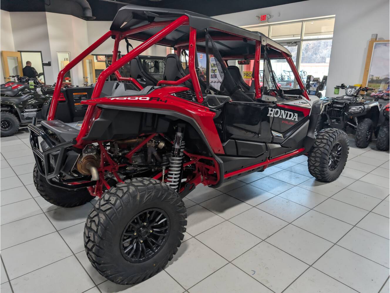 A photo of this 2024 Honda Talon 1000R-4 FOX Live Valve Turbo