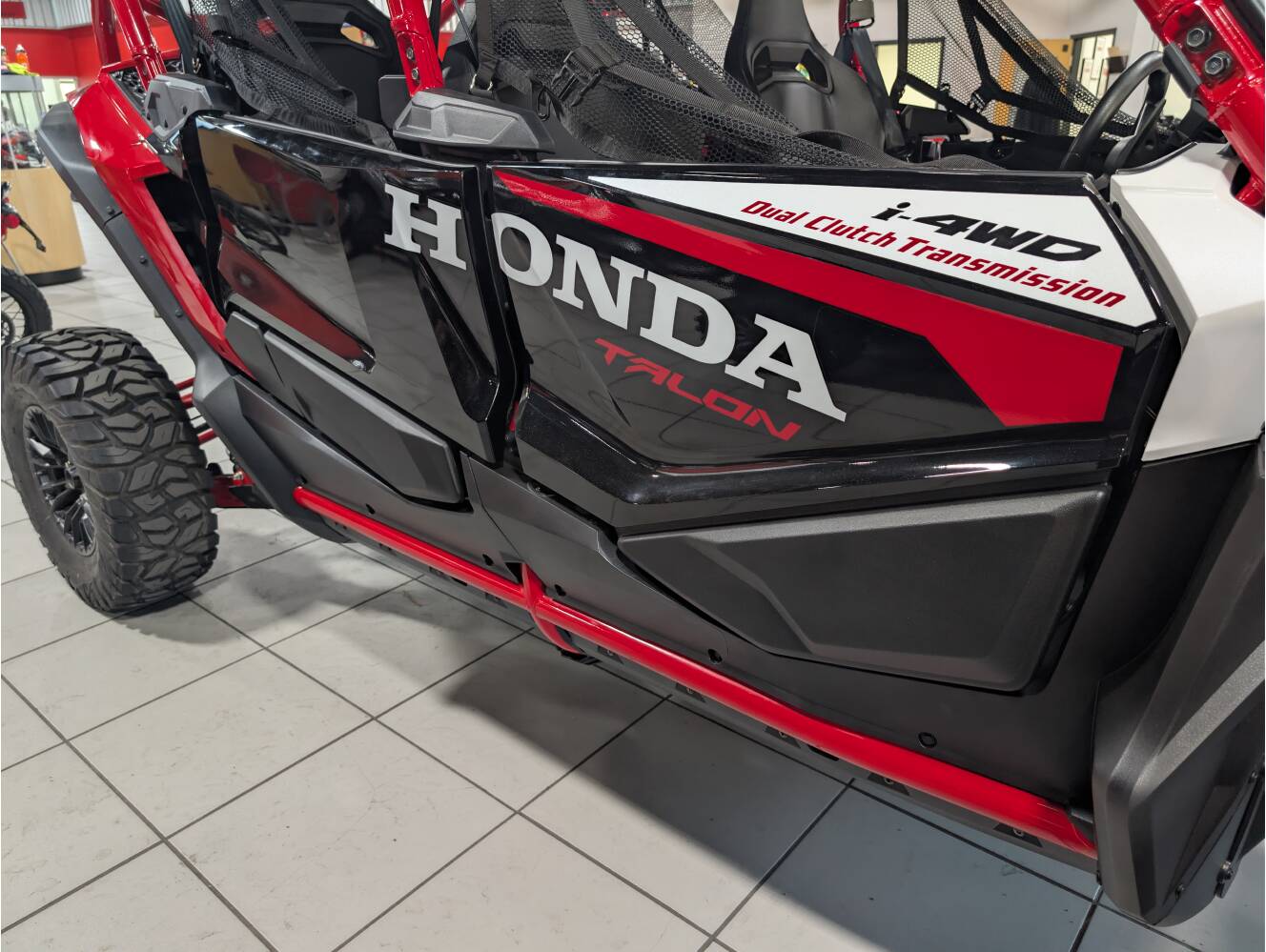 A photo of this 2024 Honda Talon 1000R-4 FOX Live Valve Turbo