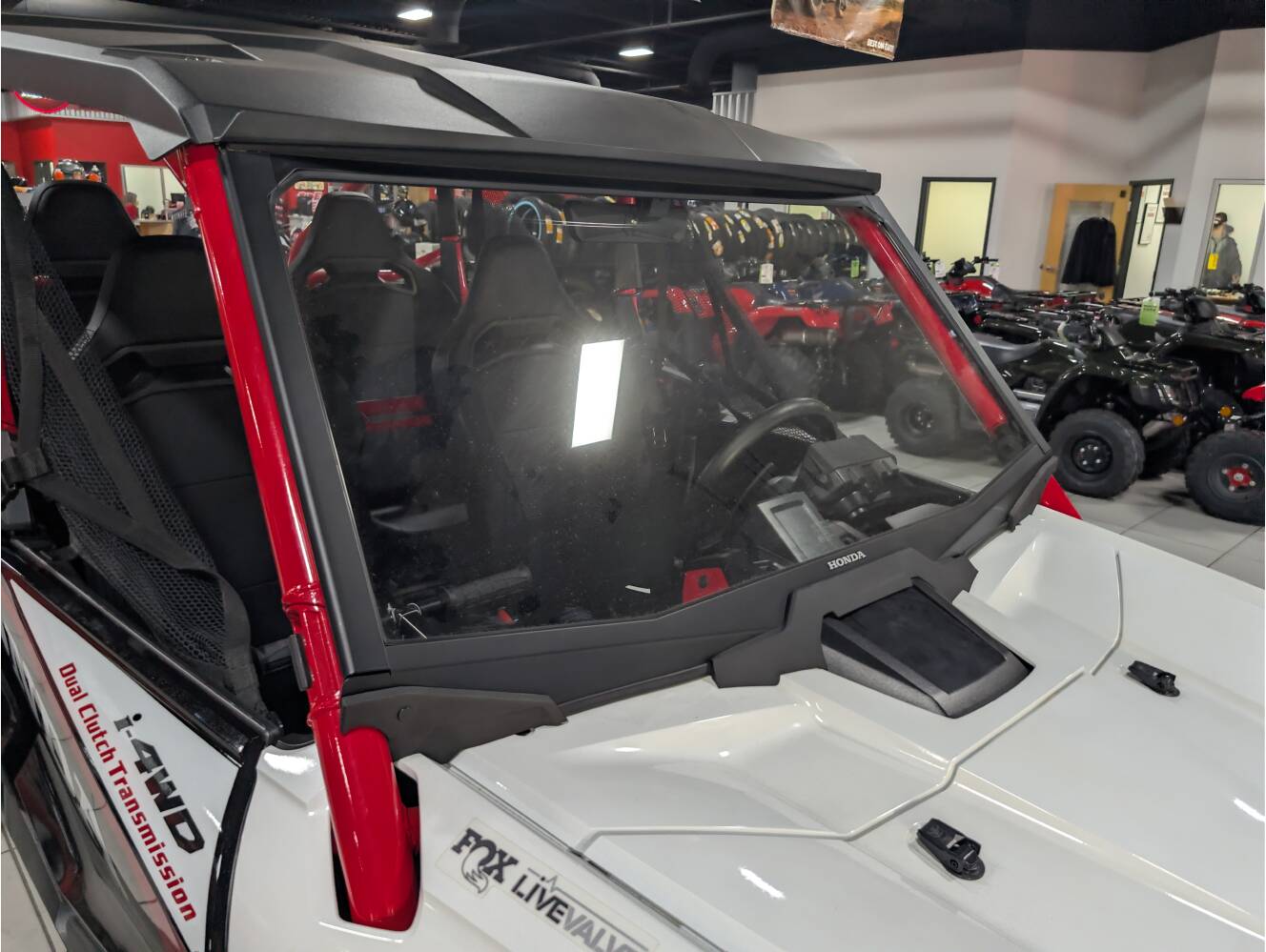 A photo of this 2024 Honda Talon 1000R-4 FOX Live Valve Turbo