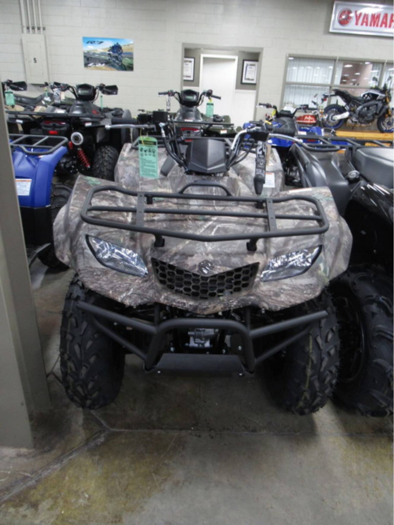 A photo of this 2025 Suzuki KingQuad 400ASi Camo