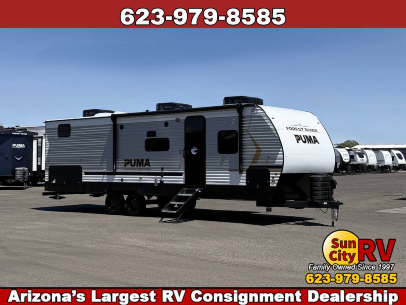 A photo of this 2027 Puma Camping Edition 303BHCE