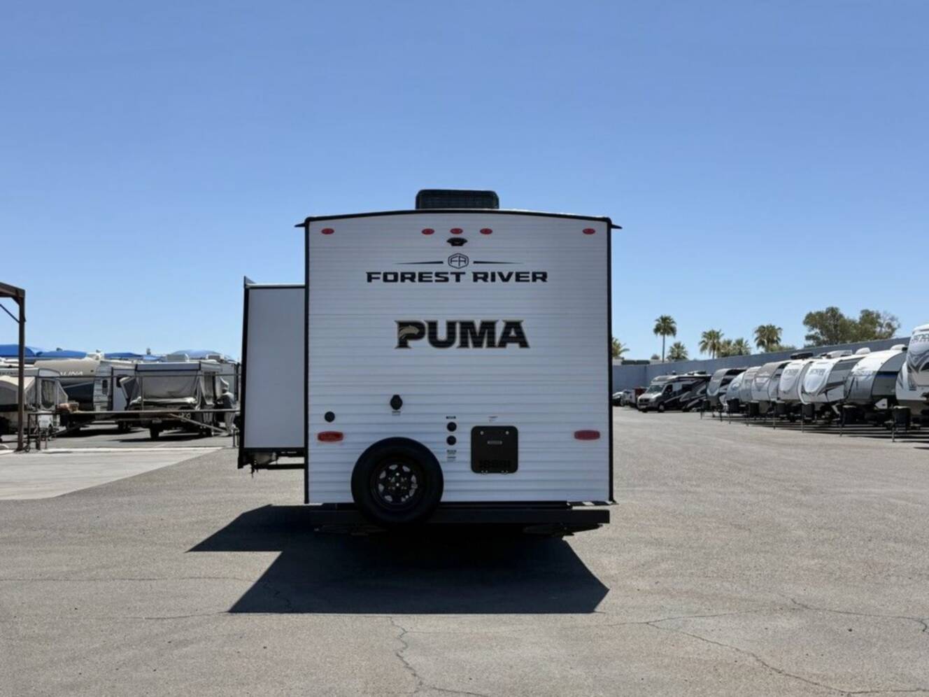 A photo of this 2027 Puma Camping Edition 303BHCE
