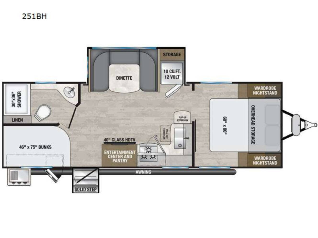 A photo of this 2024 Alliance Rv DELTA 251BH