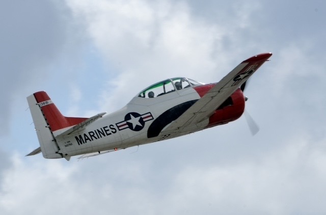 1955 North American Aviation T28B aircraft