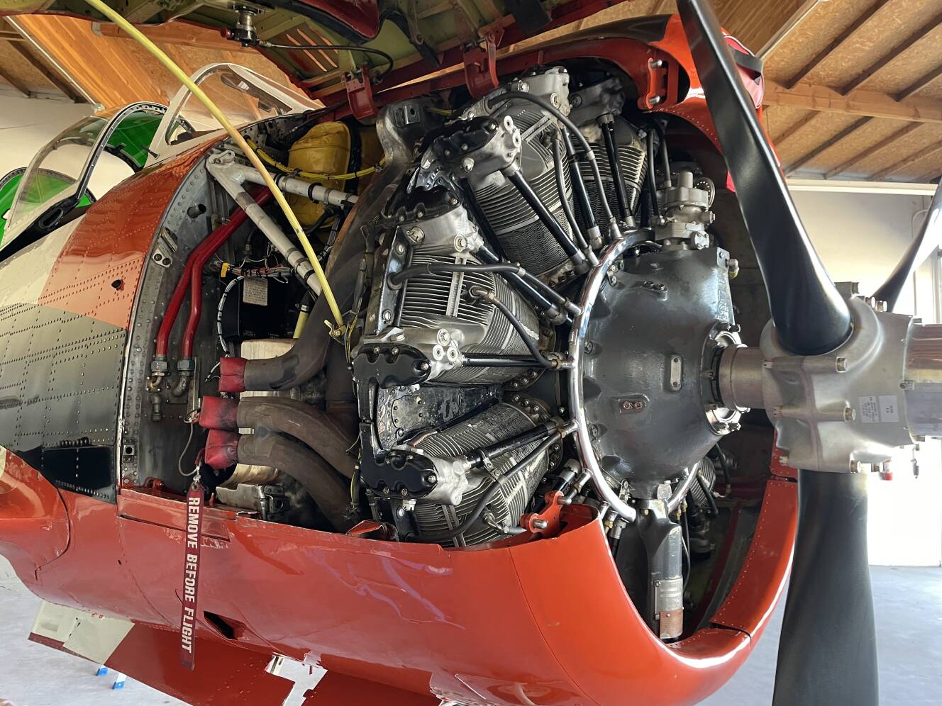 A photo of this 1955 North American Aviation T28B