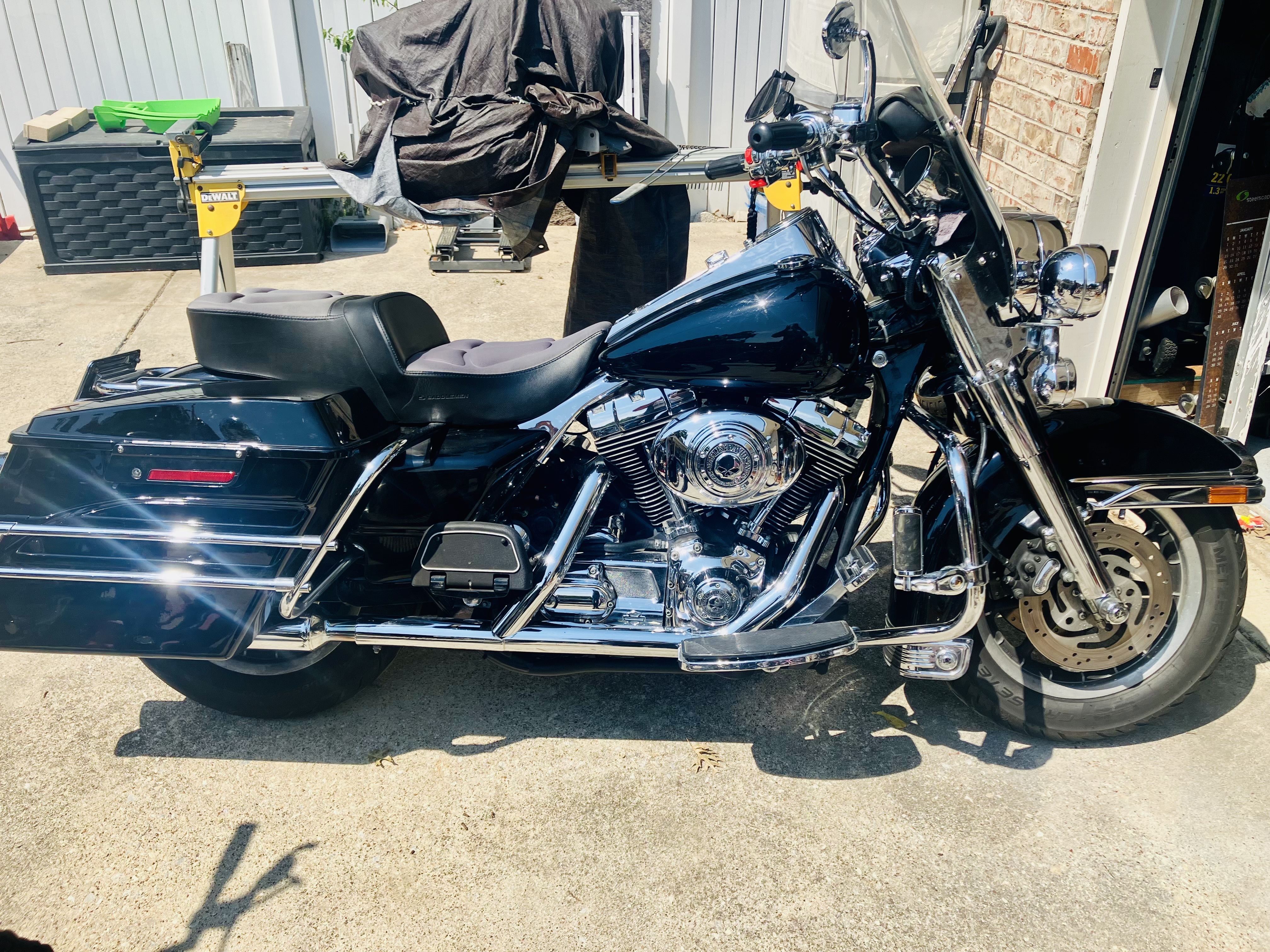 2004 Harley-Davidson POLICE & FIRE FLHP Cruiser motorcycle