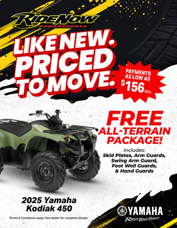 2025 Yamaha Kodiak 450 EPS in las vegas NV