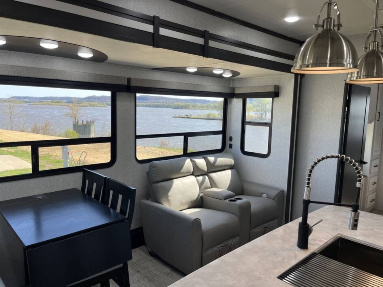 A photo of this 2024 Crossroads Rv Hampton HP378DBB
