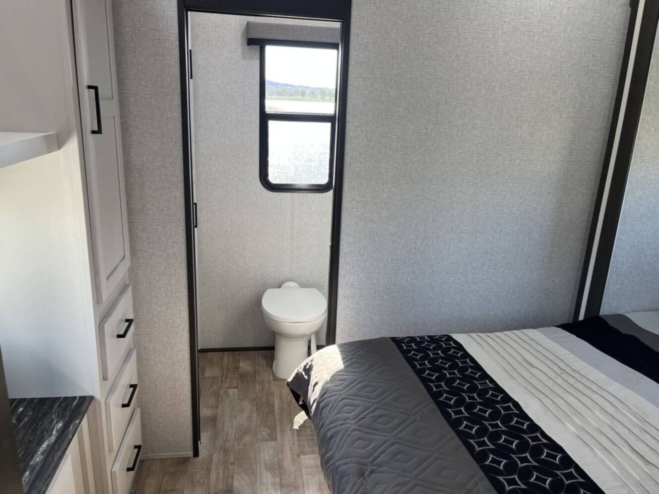 A photo of this 2024 Crossroads Rv Hampton HP378DBB