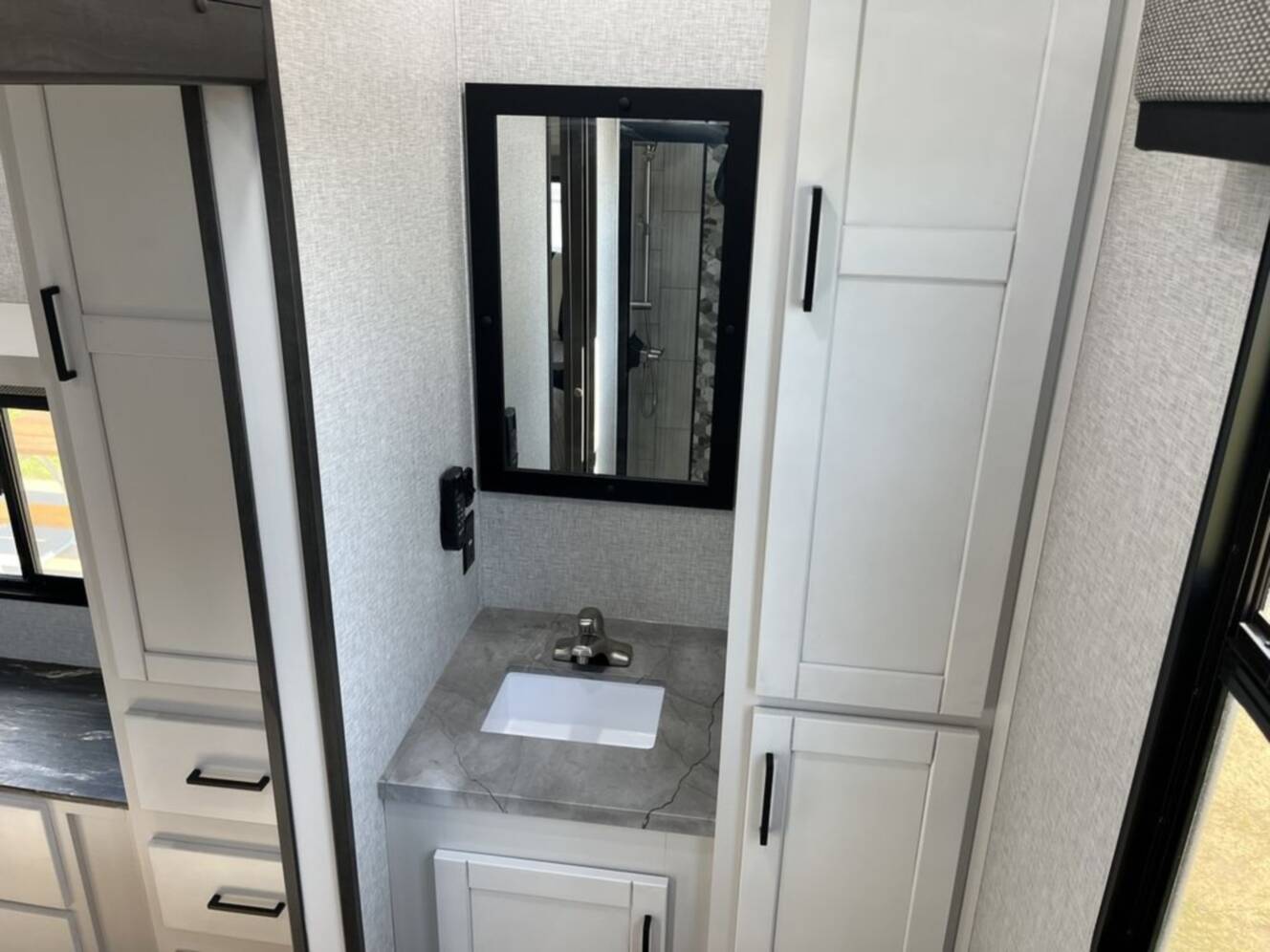 A photo of this 2024 Crossroads Rv Hampton HP378DBB