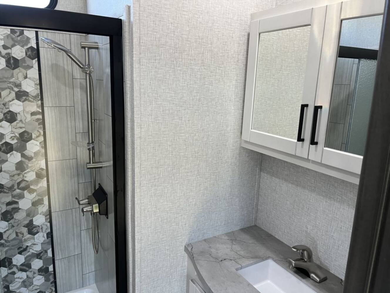A photo of this 2024 Crossroads Rv Hampton HP378DBB