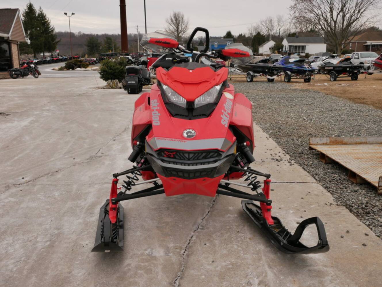 A photo of this 2019 Ski-Doo Backcountry X-RS® 850 E-TEC SS Ice Cobra 1.6 Lava R