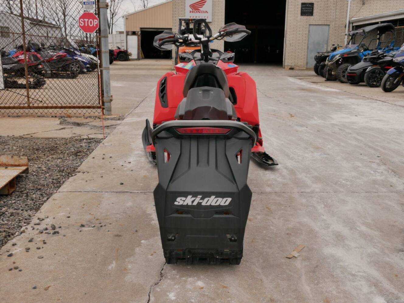 A photo of this 2019 Ski-Doo Backcountry X-RS® 850 E-TEC SS Ice Cobra 1.6 Lava R