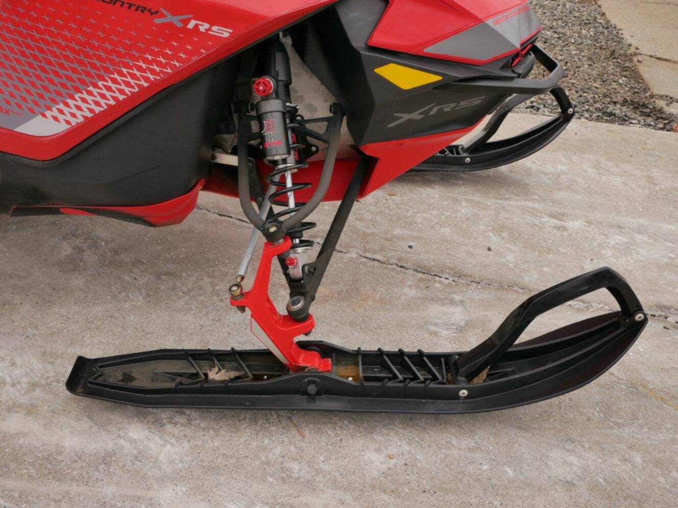 A photo of this 2019 Ski-Doo Backcountry X-RS® 850 E-TEC SS Ice Cobra 1.6 Lava R