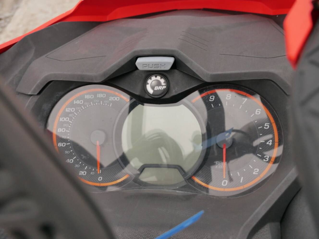 A photo of this 2019 Ski-Doo Backcountry X-RS® 850 E-TEC SS Ice Cobra 1.6 Lava R