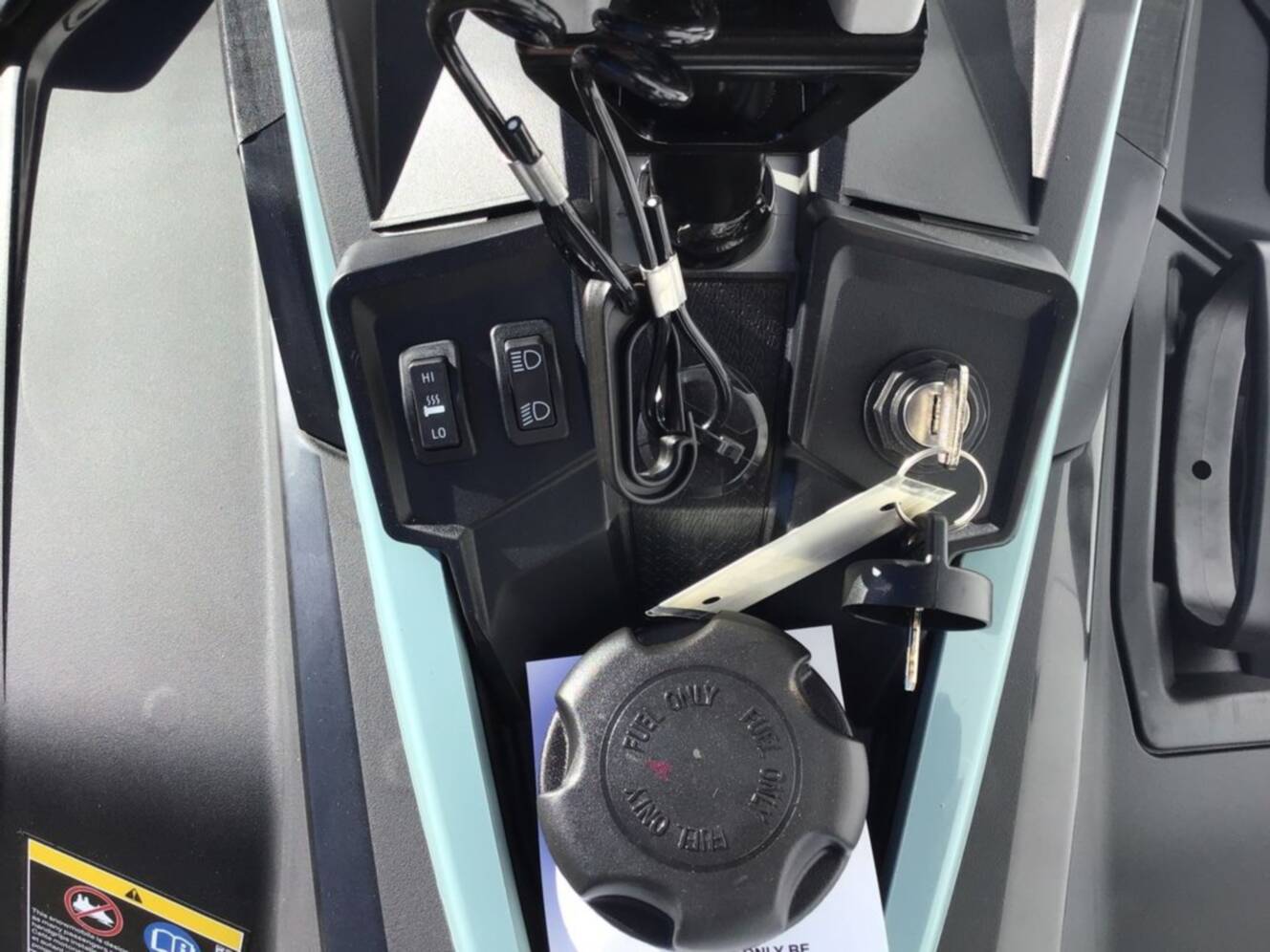 A photo of this 2026 Polaris® 850 PRO RMK 165 Hemlock Blue / Black / Velocity Blue