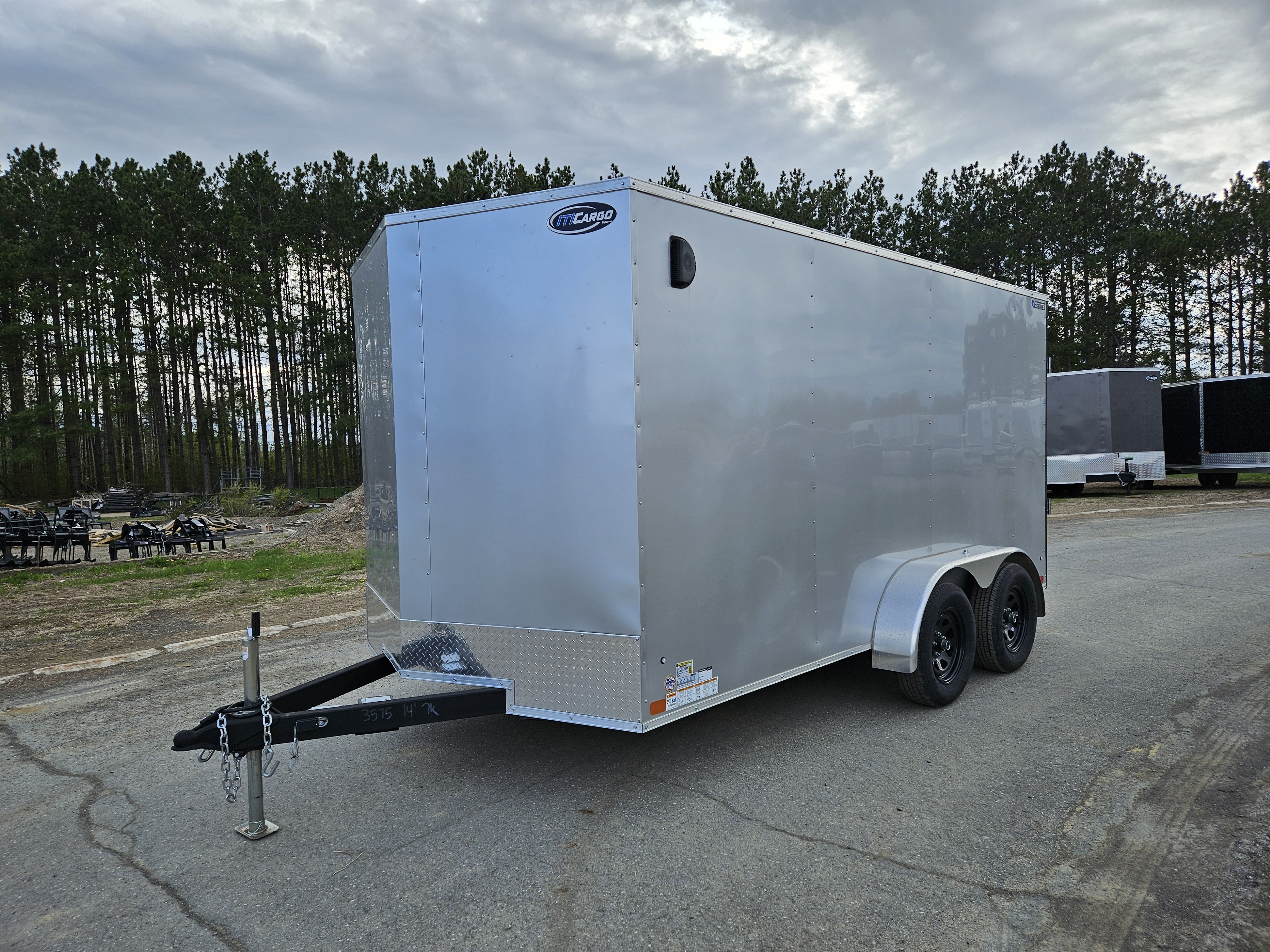 2026 ITI Cargo 7x14 Enclosed 7K Cargo Trailer w/Rear Ramp Door in Houlton, NE