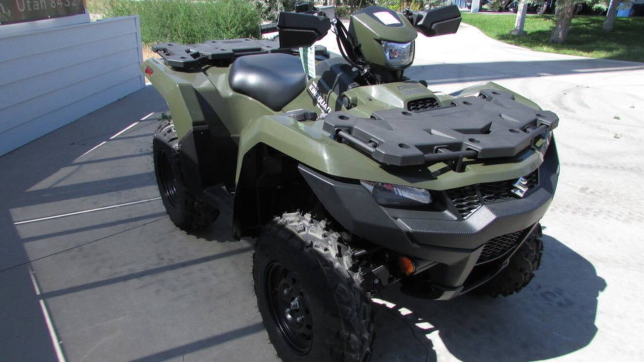 A photo of this 2025 Suzuki KingQuad 750AXi Power Steering
