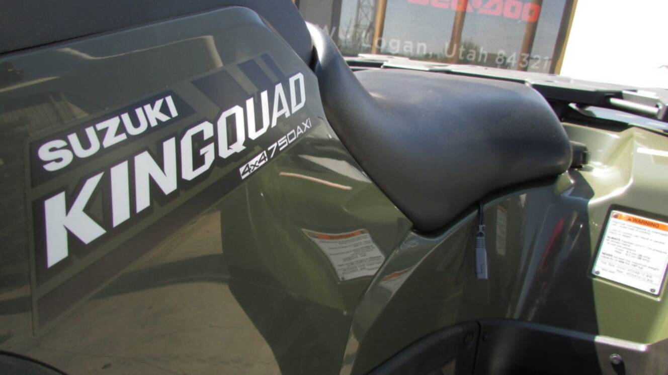 A photo of this 2025 Suzuki KingQuad 750AXi Power Steering