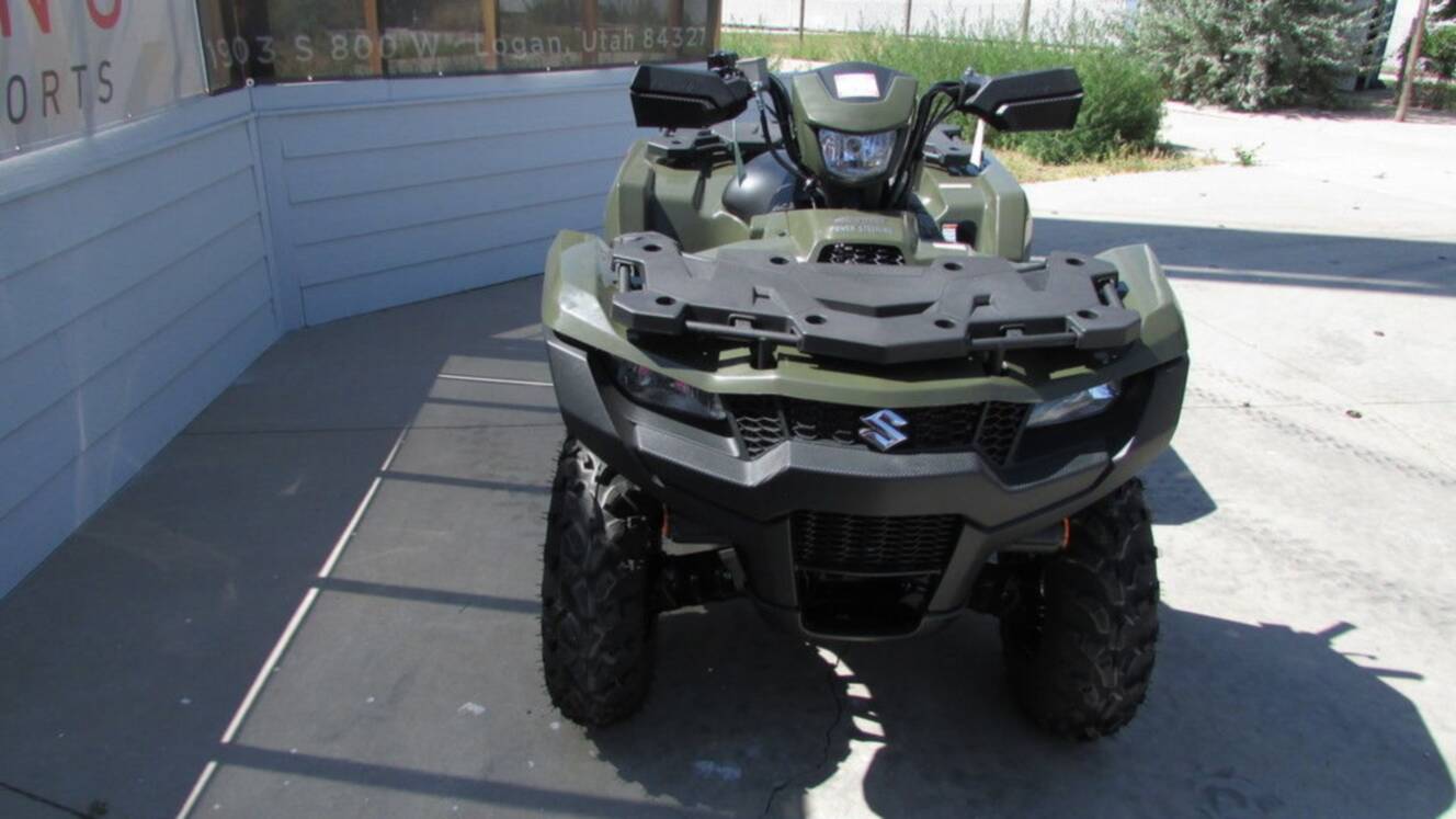 A photo of this 2025 Suzuki KingQuad 750AXi Power Steering