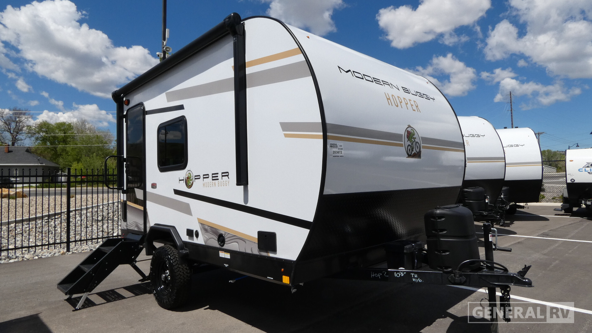 2026 Modern Buggy HOPPER HOP2 Travel Trailer Toy Hauler RV