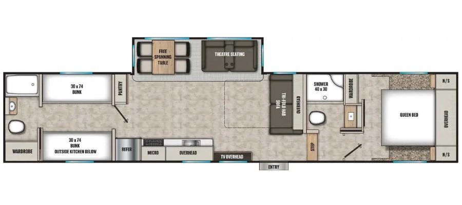 2027 Coachmen Chaparral Lite 368TBH in lakeview OH