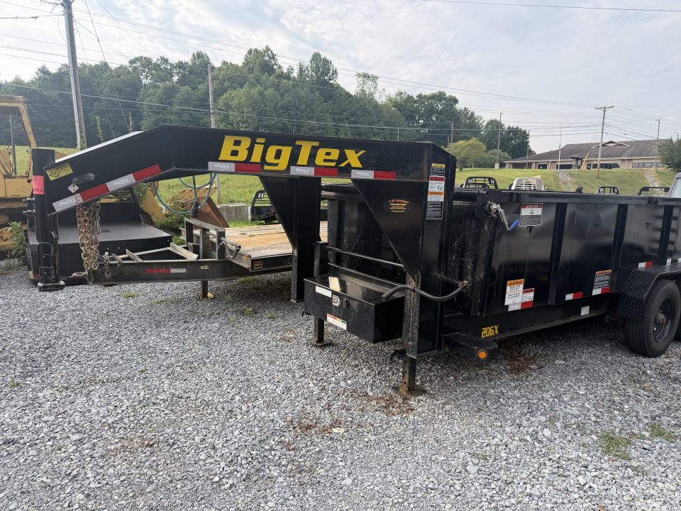 2026 Big Tex Trailers 20GX 22K GOOSENECK DUMP 83"x16 in Unicoi, TN