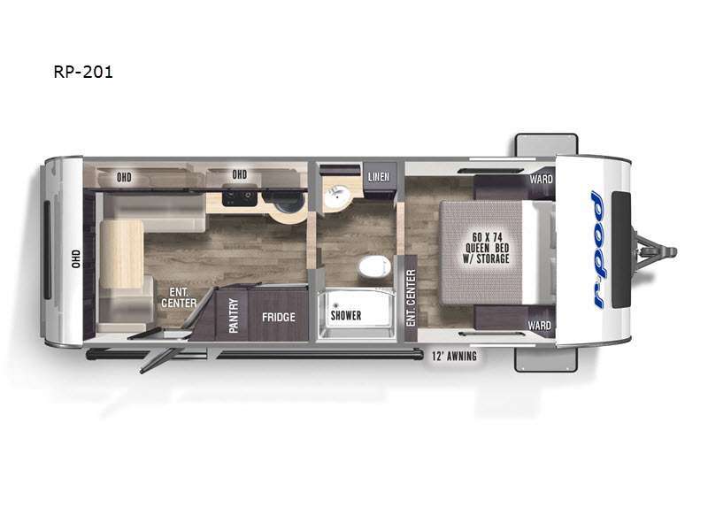 2024 Forest River Rv R Pod RP-201 in lebanon TN