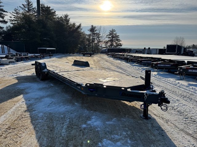 2026 DIAMOND C 7X18+6 Powder Coated 14.9K Partial Tilt Equipment in Loudon, NH