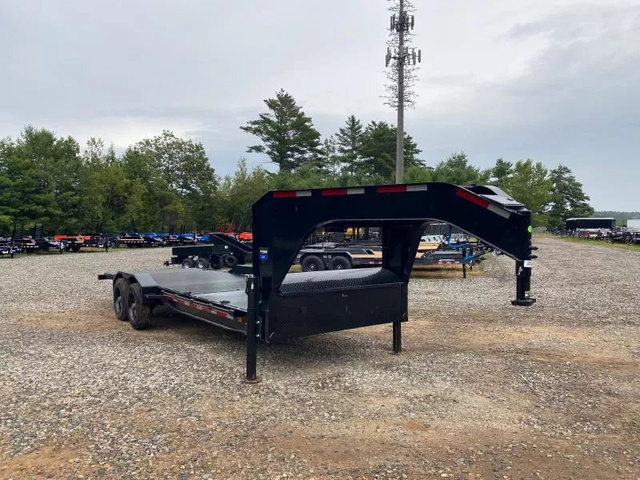 2025 DIAMOND C 7X22 Powder Coated 20K Partial Tilt Equipment Trai in Loudon, NH