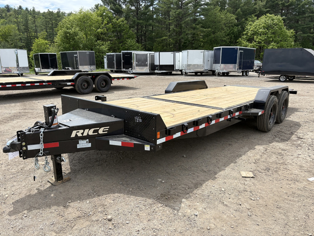 2026 RICE 7X22 16K Partial Tilt Deck Powder Coat Equipment W in Turner, ME