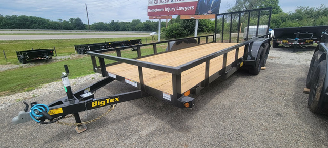 2026 BIG TEX TRAILERS 70PI - 83" X 18' Tandem Axle W/ Electric Brakes Ut in Frankfort, OH