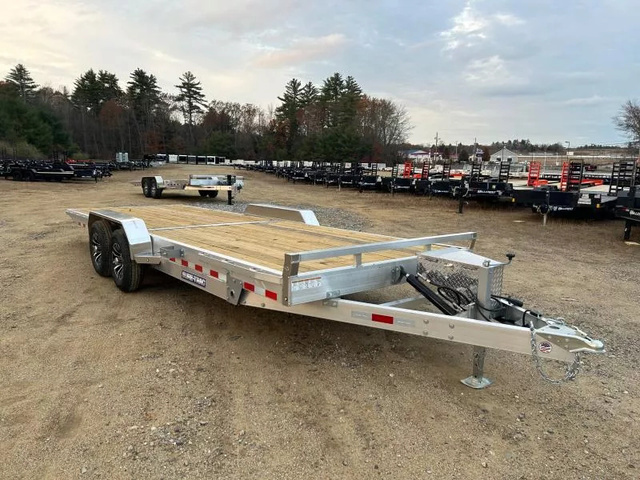 2026 SURE-TRAC 7X22 Aluminum 10K Power Tilt Equipment Trailer W/D in Loudon, NH