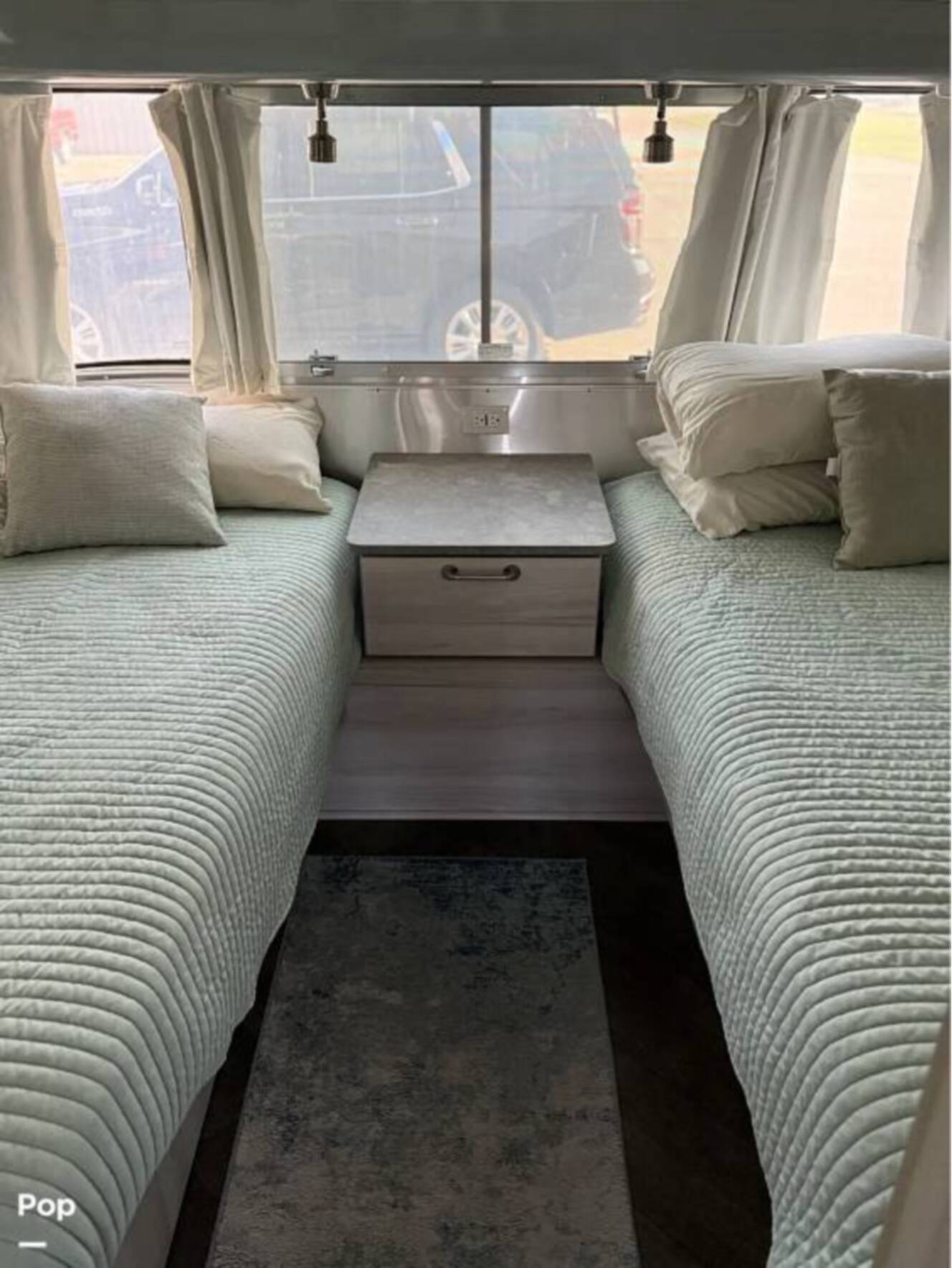 A photo of this 2023 Airstream International 25FB Twin