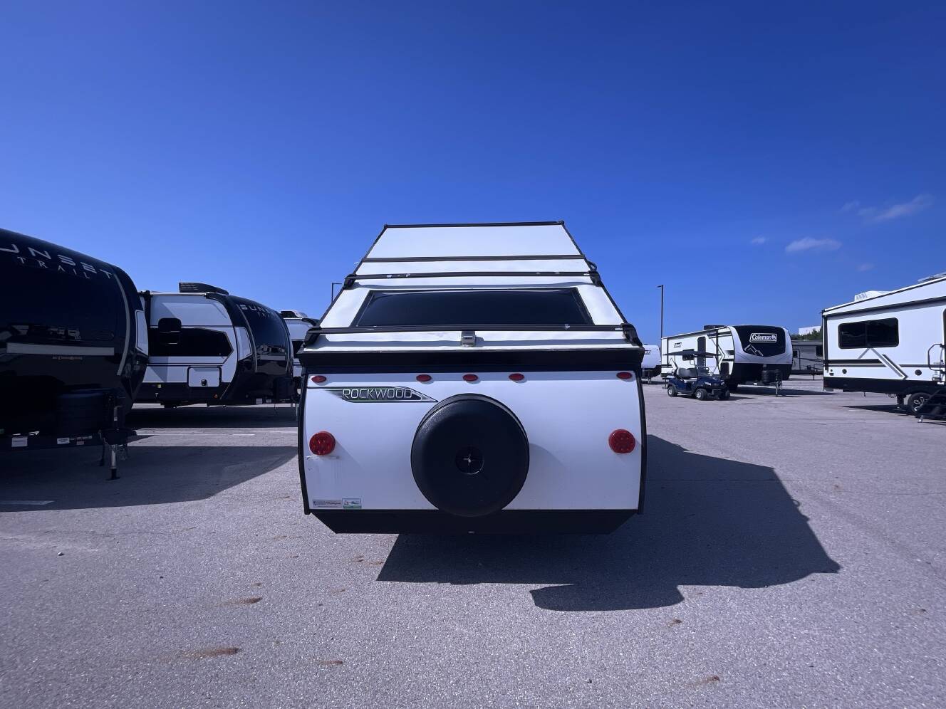 A photo of this 2021 Forest River ROCKWOOD HARD SIDE A214HW