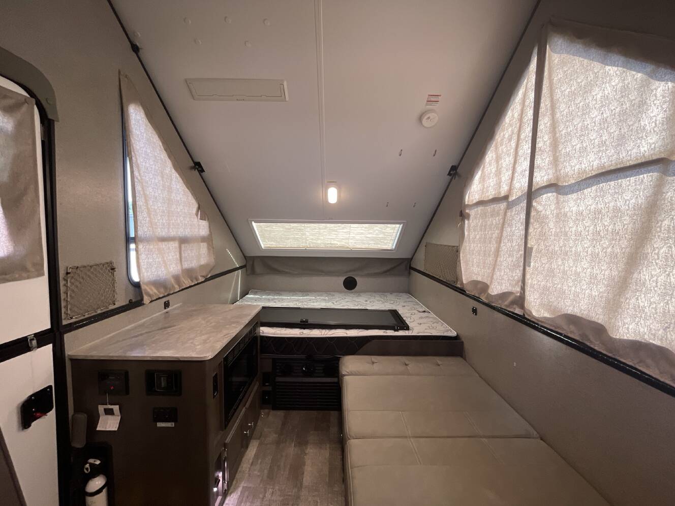 A photo of this 2021 Forest River ROCKWOOD HARD SIDE A214HW