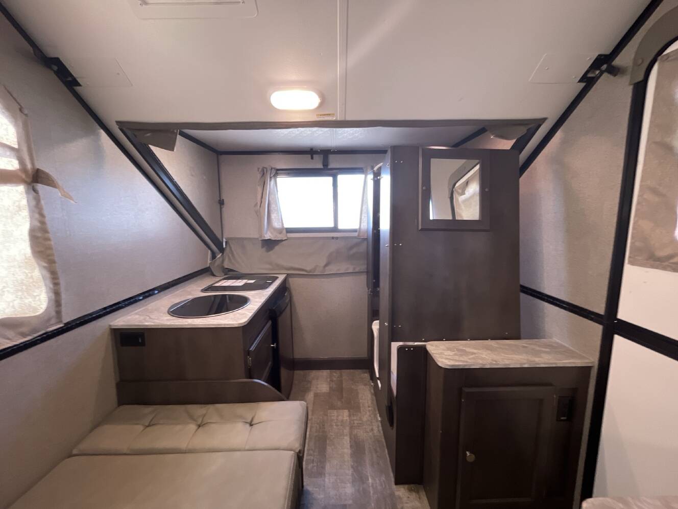 A photo of this 2021 Forest River ROCKWOOD HARD SIDE A214HW