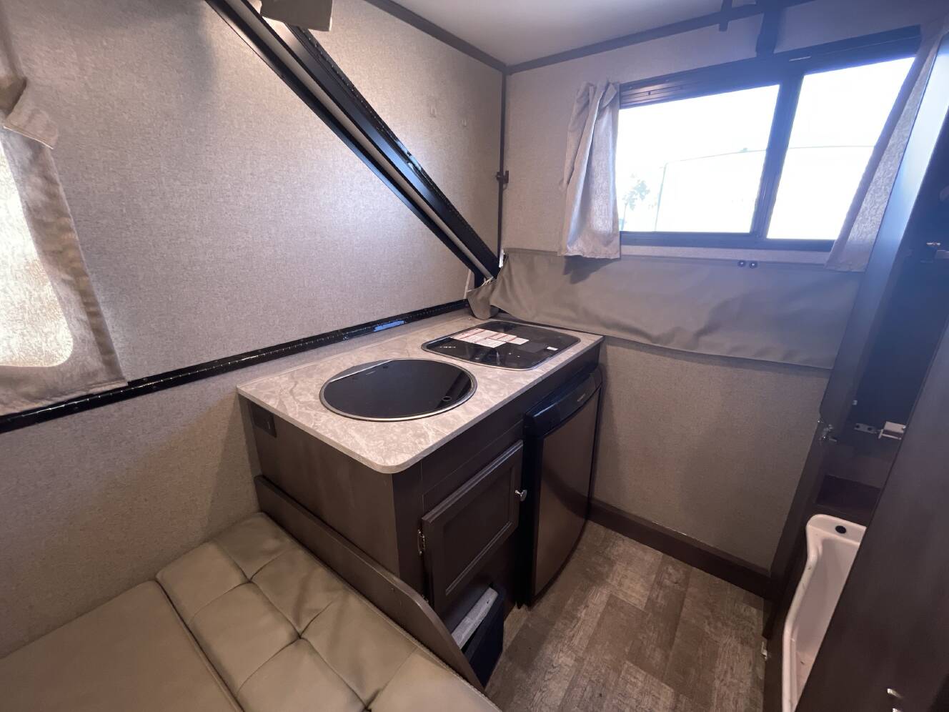 A photo of this 2021 Forest River ROCKWOOD HARD SIDE A214HW