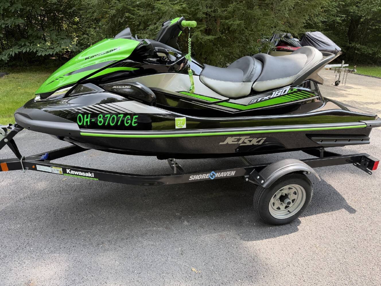 A photo of this 2021 Kawasaki JET SKI STX 160LX