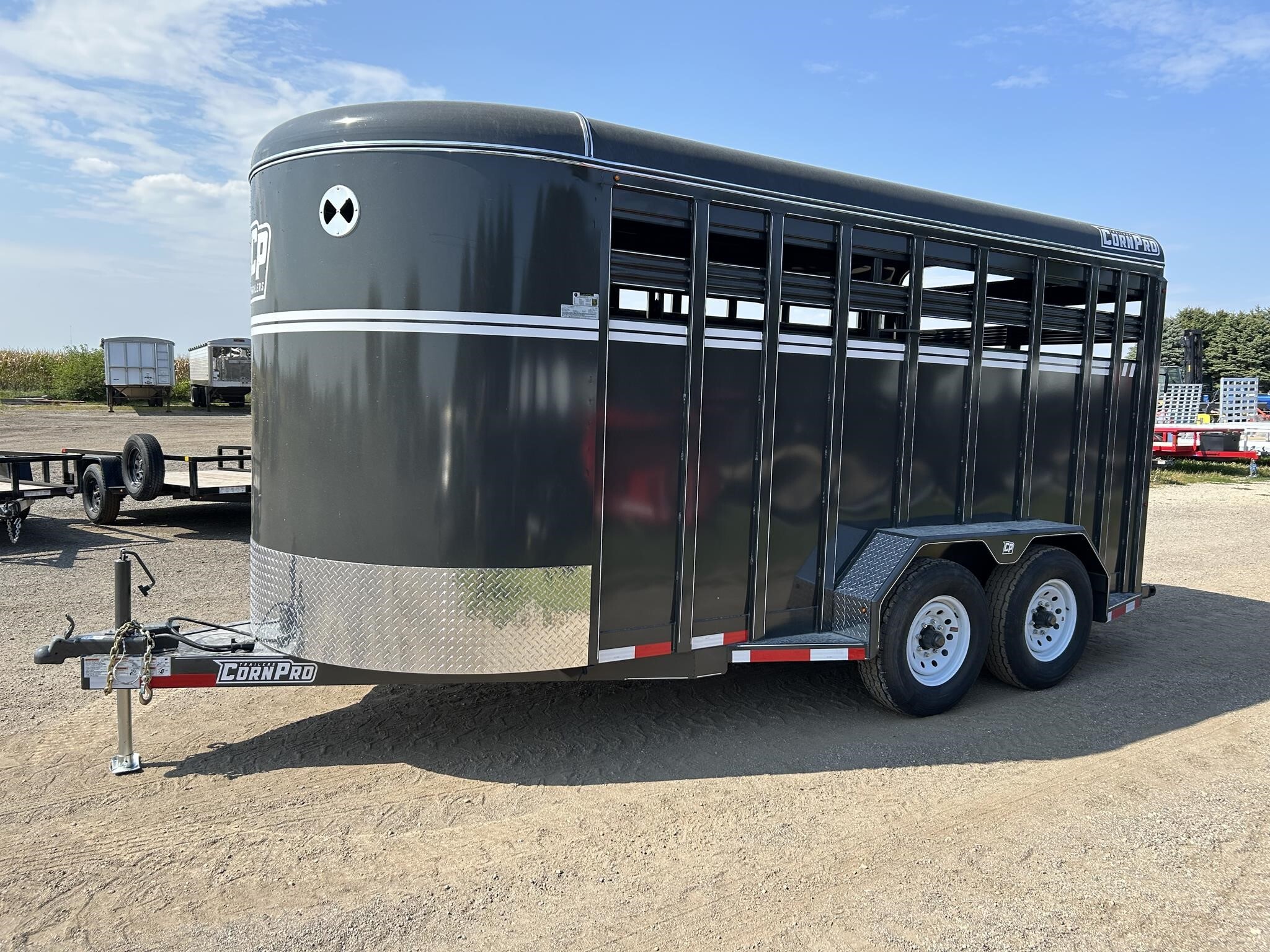 2025 CORN PRO 6'8"X16'X7' 12K LIVESTOCK TRAILER in Pecatonica, IL