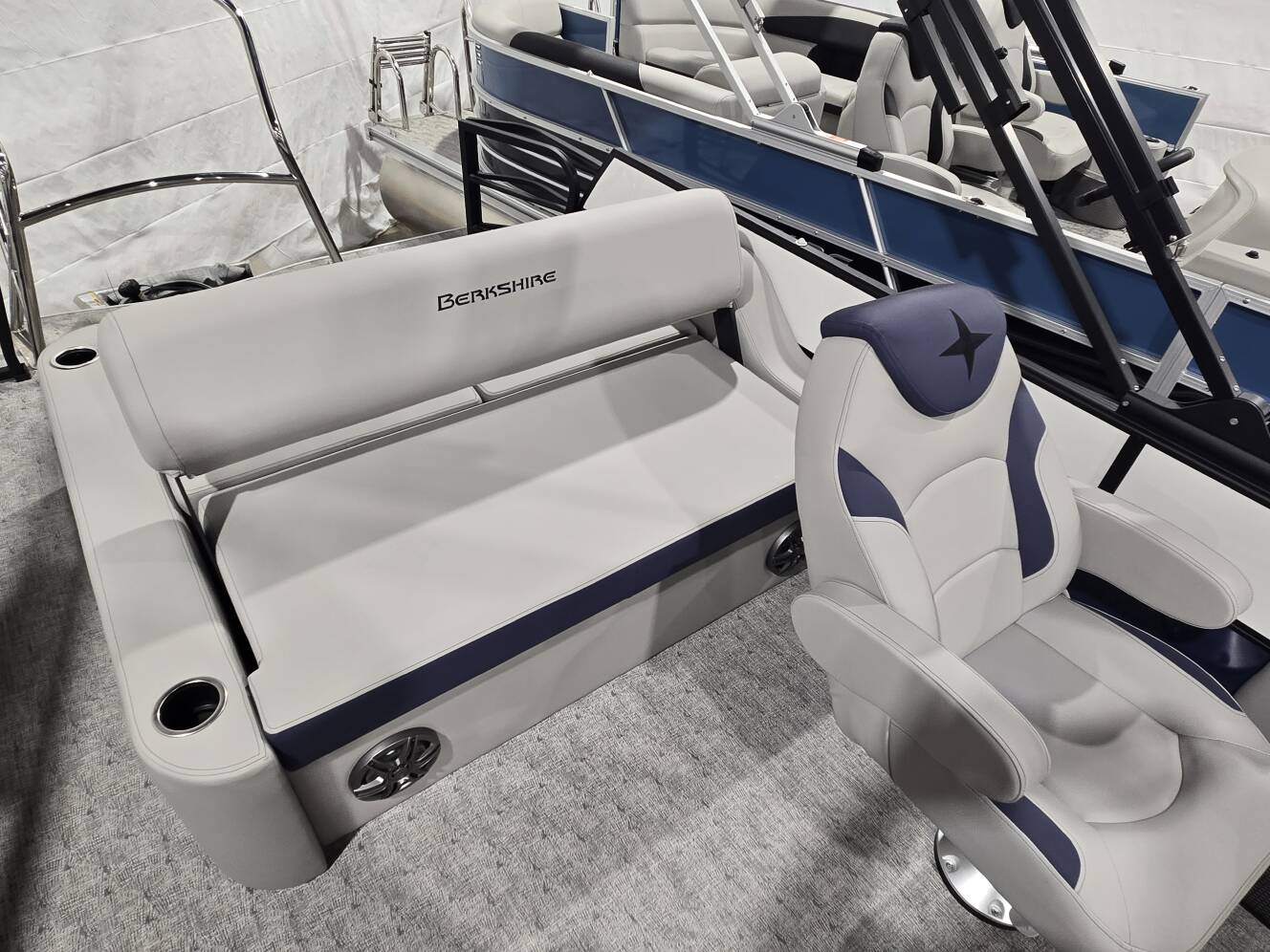 A photo of this 2026 Berkshire Pontoons 24UL LE B 2.75