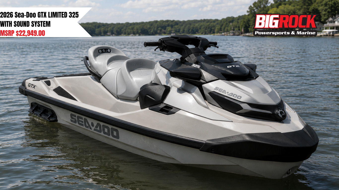 2026 Sea-Doo GTX LIMITED 325 WITH SOUND SYSTEM in rocky mount NC
