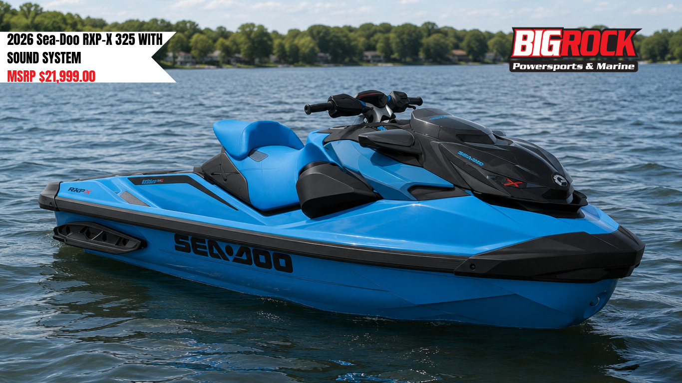 2026 Sea-Doo RXP-X 325 WITH SOUND SYSTEM X 325 in Rocky Mount, NC
