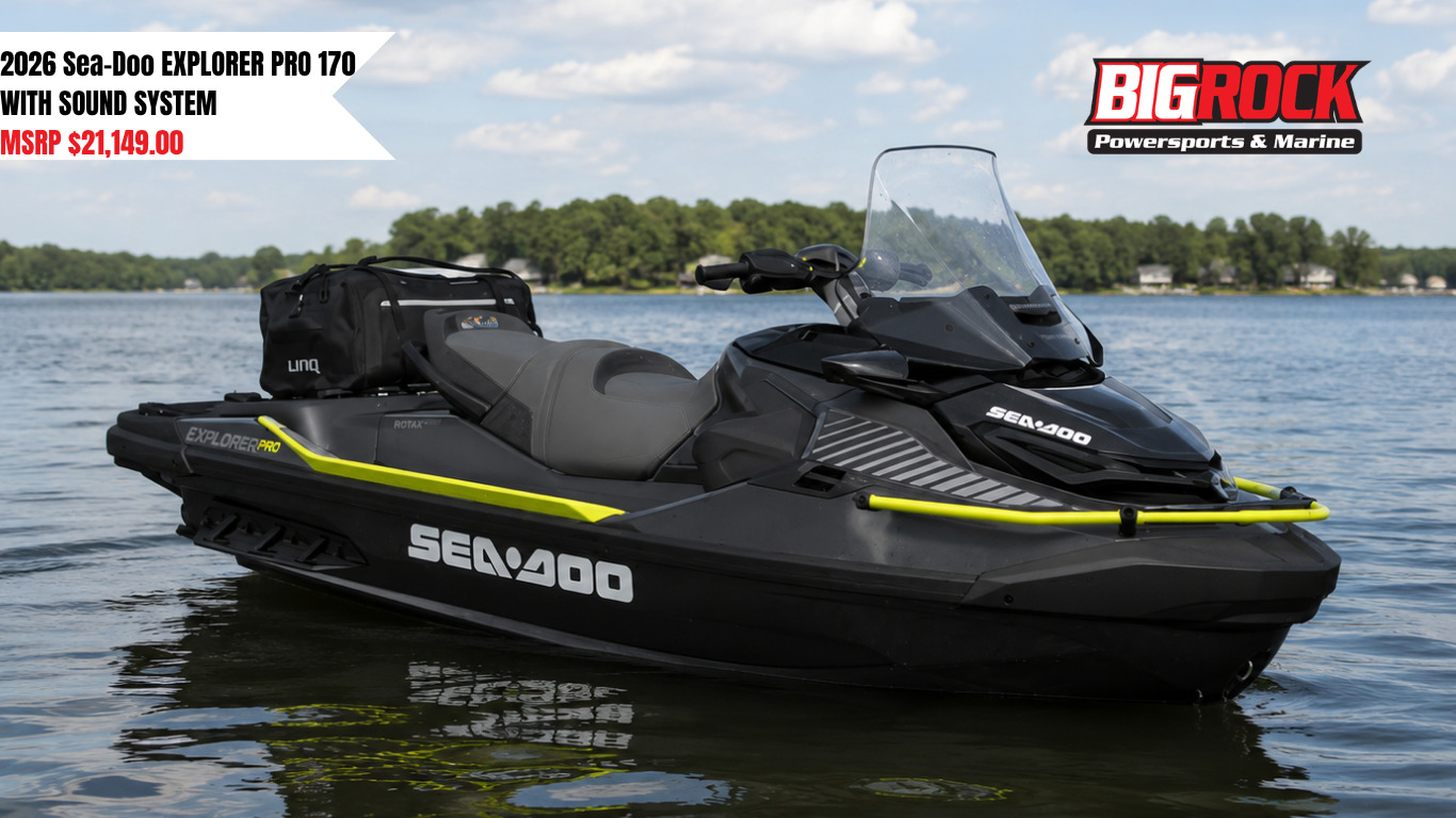 2026 Sea-Doo EXPLORER PRO 170 WITH SOUND SYSTEM 170 in Rocky Mount, NC