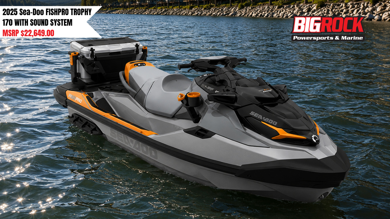 2025 Sea-Doo FISHPRO TROPHY 170 WITH SOUND SYSTEM APEX 300 in rocky mount NC