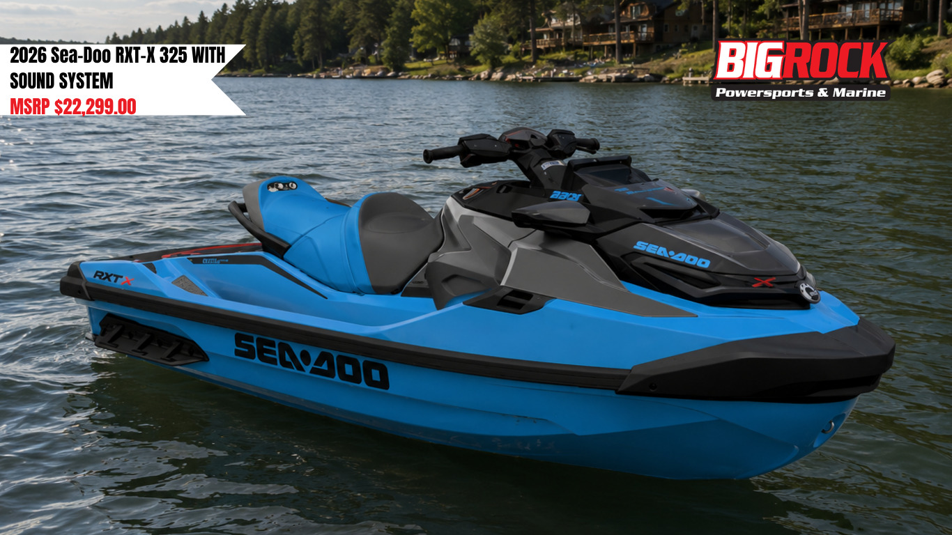 2026 Sea-Doo RXT-X 325 WITH SOUND SYSTEM BASE in Rocky Mount, NC