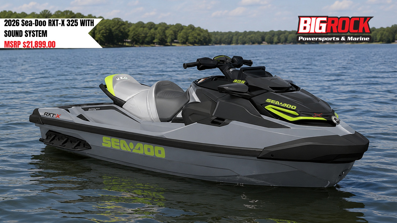 2026 Sea-Doo RXT-X 325 WITH SOUND SYSTEM BASE in rocky mount NC