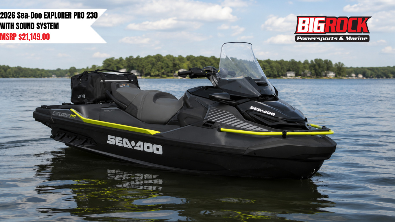 2026 Sea-Doo EXPLORER PRO 230 WITH SOUND SYSTEM 230 in Rocky Mount, NC