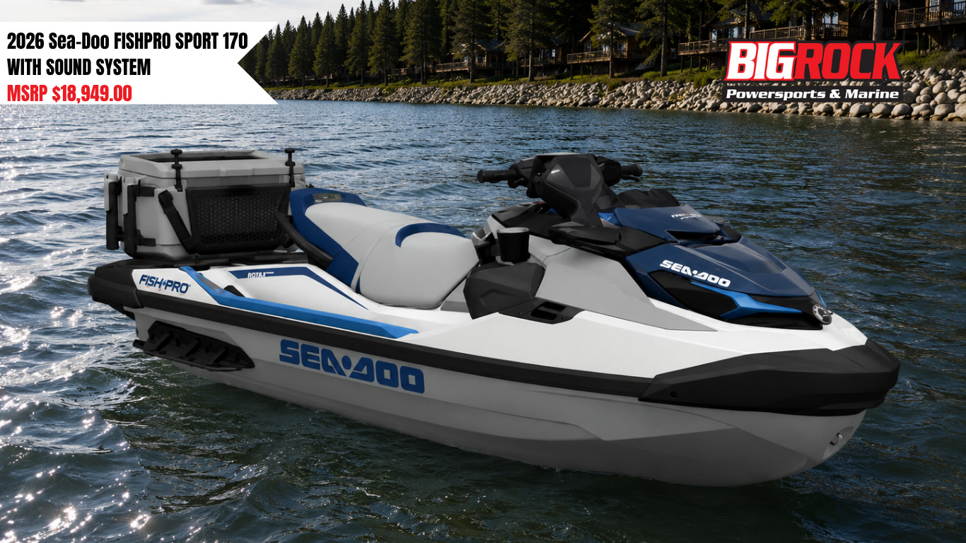 2026 Sea-Doo FISHPRO SPORT 170 WITH SOUND SYSTEM APEX 300 in rocky mount NC